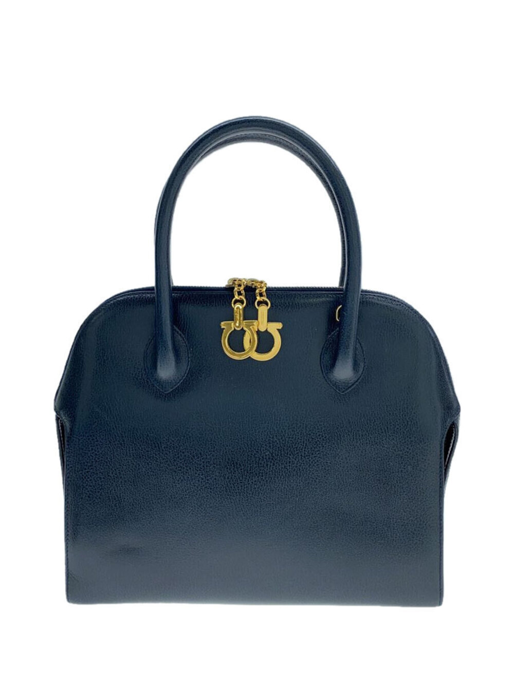 Salvatore Ferragamo Tote Bag Leather Gray